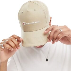 Champion baseball unisex cap in beige